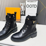 Louis Vuitton, Women's Boot, Black