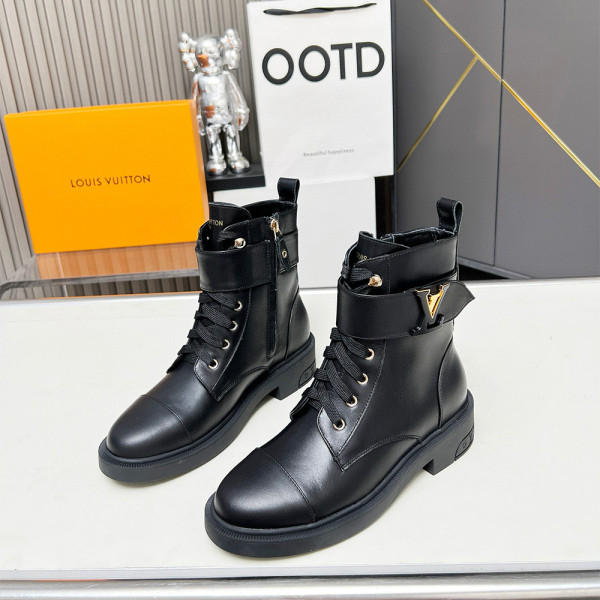 Louis Vuitton, Women's Boot, Black