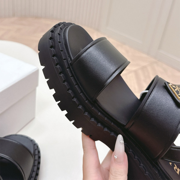 Prada, Women's Sandal, Black