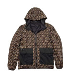 Fendi, Reversible, Men's Jacket, Brown