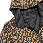 Fendi, Reversible, Men's Jacket, Brown
