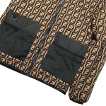 Fendi, Reversible, Men's Jacket, Brown