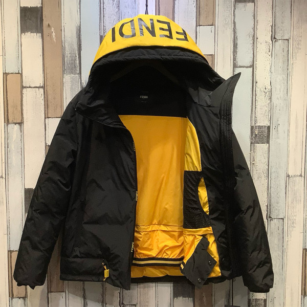Fendi, Men's Jacket, Black