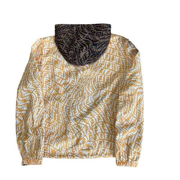 Fendi, Reversible, Men's Jacket, Brown