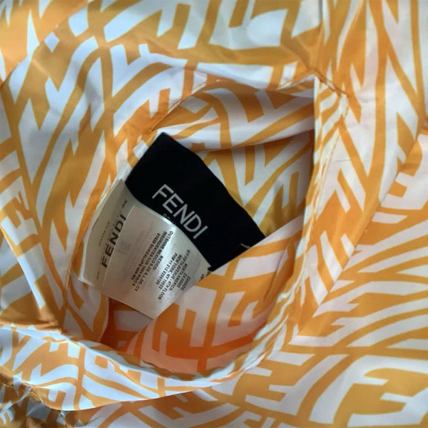 Fendi, Reversible, Men's Jacket, Brown
