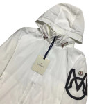 Moncler, Hooded, Men's Jacket, White