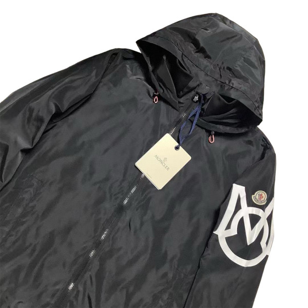 Moncler, Hooded, Men's Jacket, Black