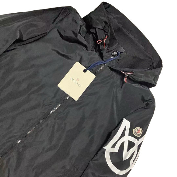 Moncler, Hooded, Men's Jacket, Black