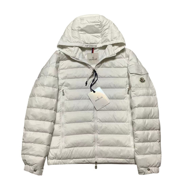 Moncler, Galion, Heren Jas, Wit