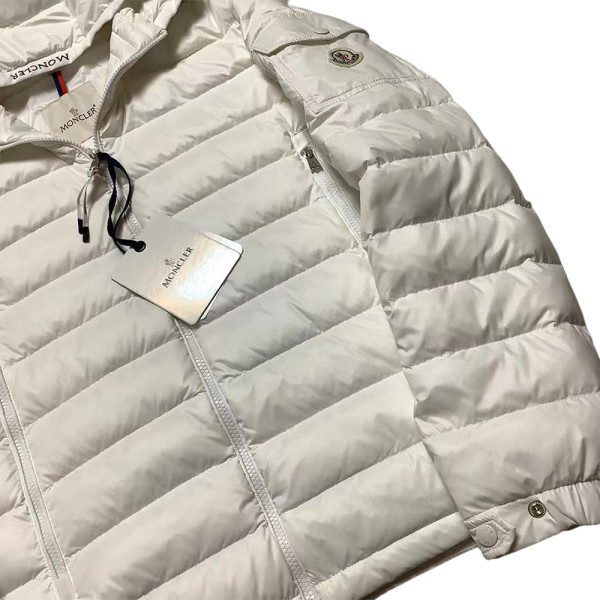Moncler, Galion, Heren Jas, Wit