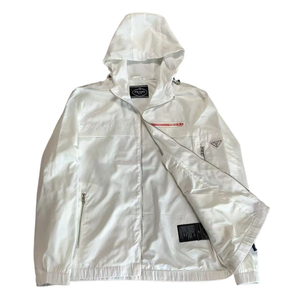 Prada, Men's Jacket, White