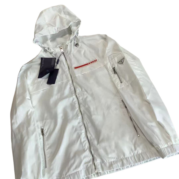 Prada, Men's Jacket, White