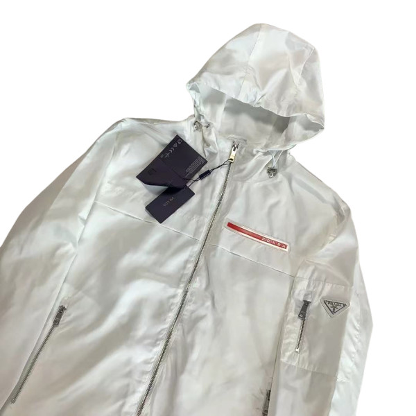 Prada, Men's Jacket, White