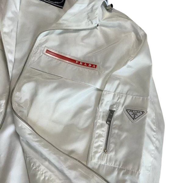 Prada, Men's Jacket, White