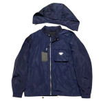Prada, Men's Jacket, Navy