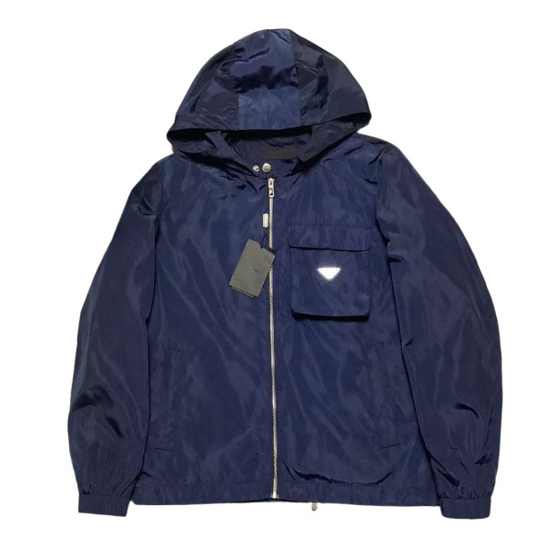 Prada, Men's Jacket, Navy