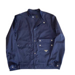 Prada, Men's Jacket, Navy