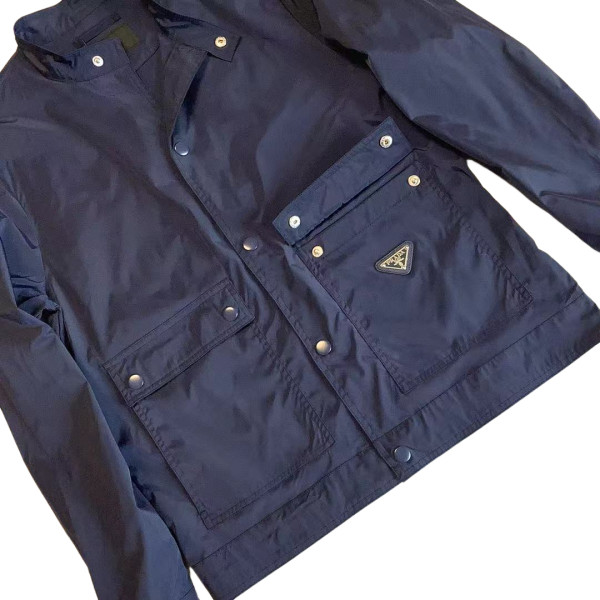 Prada, Men's Jacket, Navy