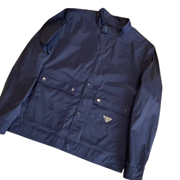 Prada, Men's Jacket, Navy