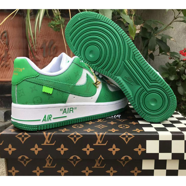 Louis Vuitton x Nike, Men's Sneaker, Green