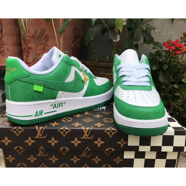 Louis Vuitton x Nike, Men's Sneaker, Green