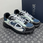 Christian Dior, B30, Men's Sneaker, Grey-Blue