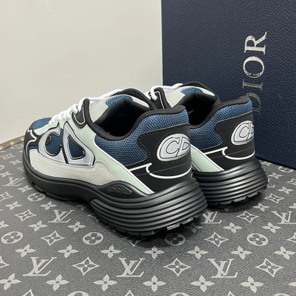 Christian Dior, B30, Men's Sneaker, Grey-Blue