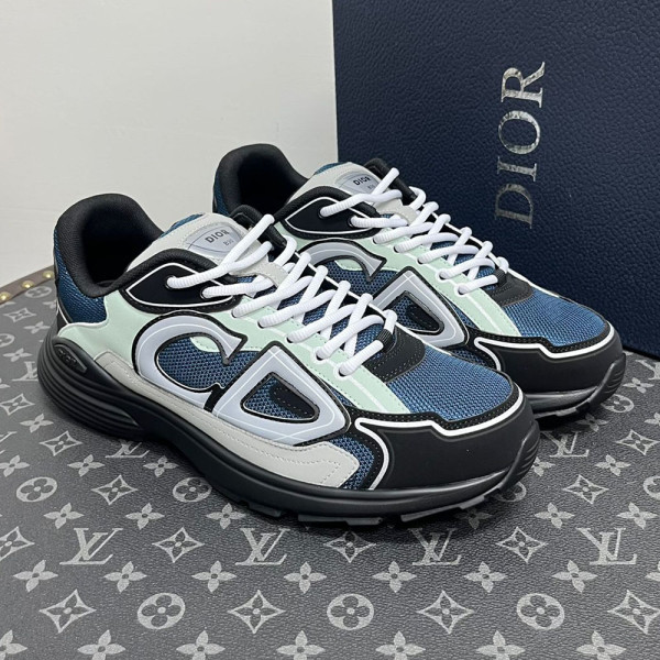 Christian Dior, B30, Women's Sneaker, Grey-Blue