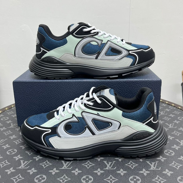 Christian Dior, B30, Women's Sneaker, Grey-Blue