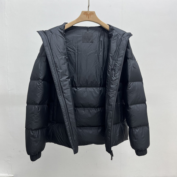 Moncler, Gardy Hooded Short Down, Men's Jacket, Black