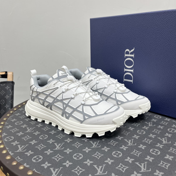 Christian Dior, B31 Runner, Men's Sneaker, White-Grey