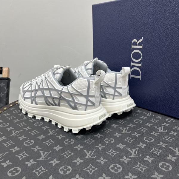 Christian Dior, B31 Runner, Men's Sneaker, White-Grey
