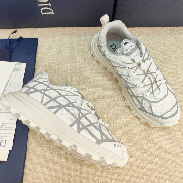 Christian Dior, B31 Runner, Men's Sneaker, White-Grey