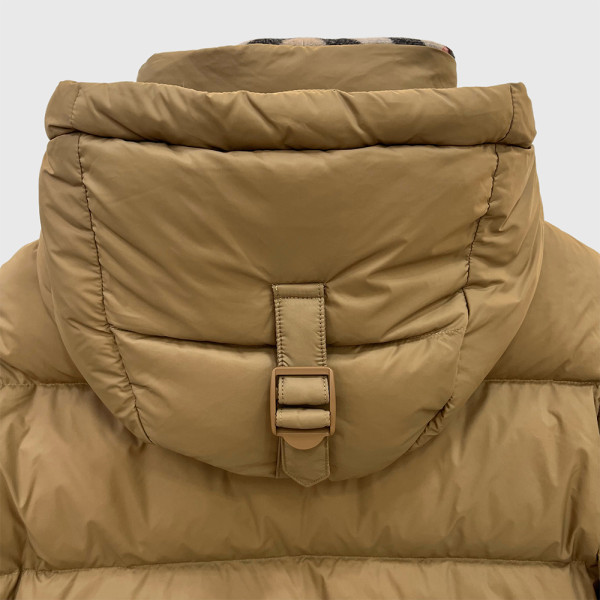 Burberry, Puffer Nylon, Men's Jacket, Camel