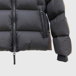 Burberry, Puffer Nylon, Heren Jas, Zwart