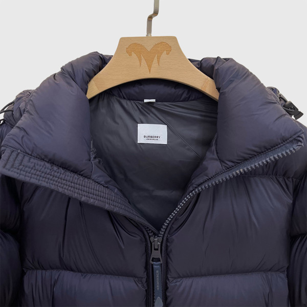 Burberry, Puffer Nylon, Men's Jacket, Navy