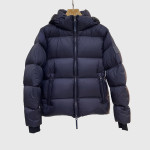 Burberry, Puffer Nylon, Men's Jacket, Navy