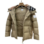Burberry, Puffer Nylon, Men's Jacket, Camel