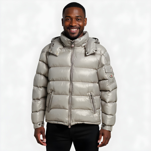 Moncler, Maya, Men's Jacket, Grey