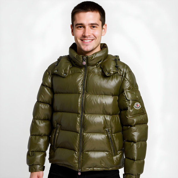 Moncler, Maya, Men's Jacket, Khaki