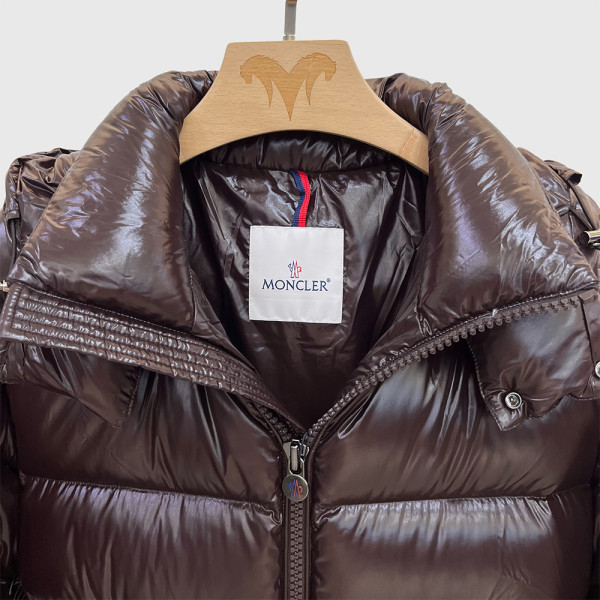 Moncler, Maya, Men's Jacket, Chocolate