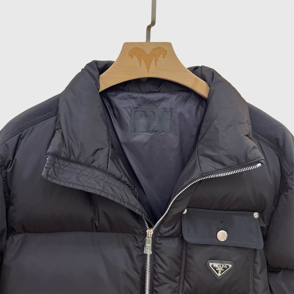 Prada, Nylon, Men's Jacket, Black