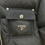 Prada, Nylon, Men's Jacket, Black