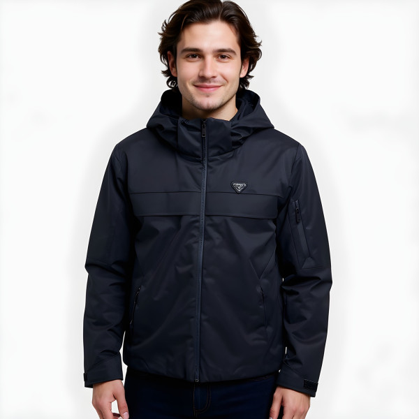 Prada, Men's Jacket, Black