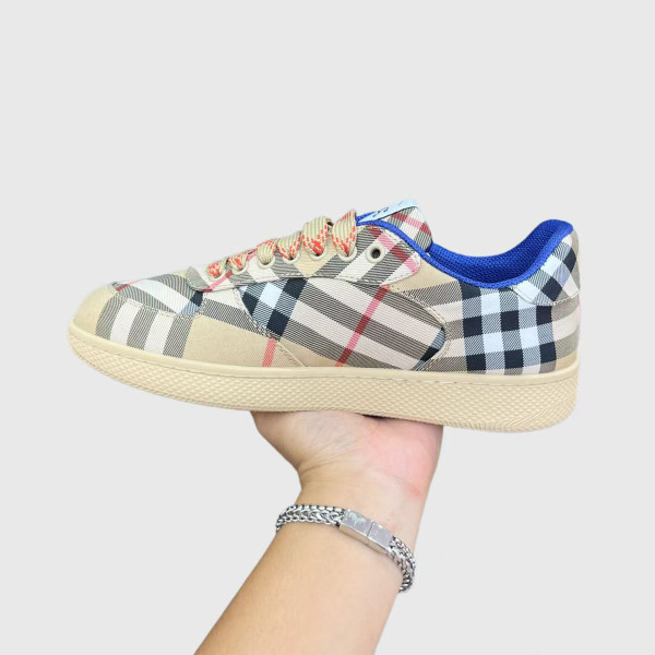 Burberry, Check, Men's Sneaker, Camel