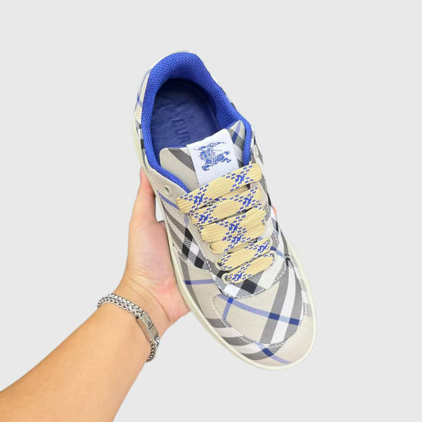 Burberry, Check, Women's Sneaker, Grey