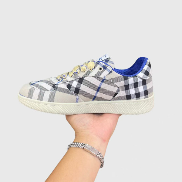 Burberry, Check, Women's Sneaker, Grey