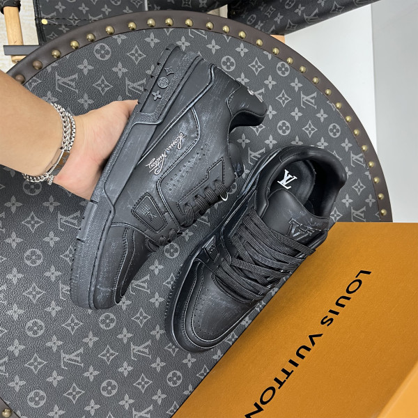 Louis Vuitton, Trainer, Men's Sneaker, Black
