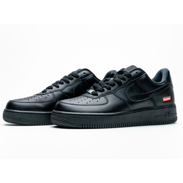 Nike x Supreme, Air Force 1, Men's Sneaker, Black