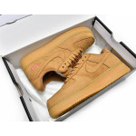 Nike x Supreme, Air Force 1, Women's Sneaker, Camel